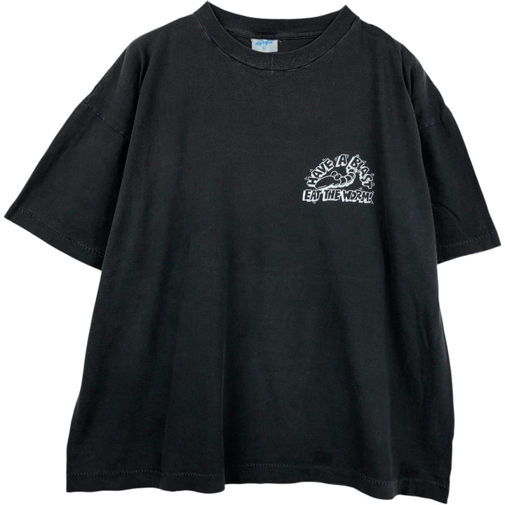 Dolphin Souvenir T-Shirt, Men's XL (approx.), Vintage unclear black type Vintage Second Hand