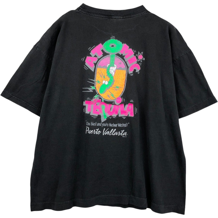 Dolphin Souvenir T-Shirt, Men's XL (approx.), Vintage unclear black type Vintage Second Hand