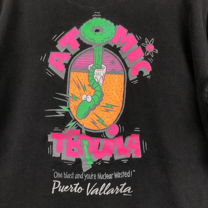 Dolphin Souvenir T-Shirt, Men's XL (approx.), Vintage unclear black type Vintage Second Hand