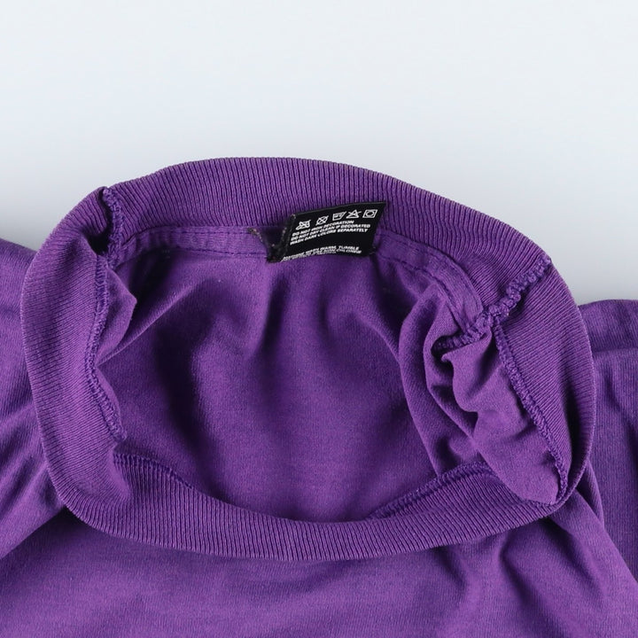 90'S Fruit of the Loom Best Message Print T-Shirt Made in USA Men's XL Vintage cotton purple type Vintage Second Hand