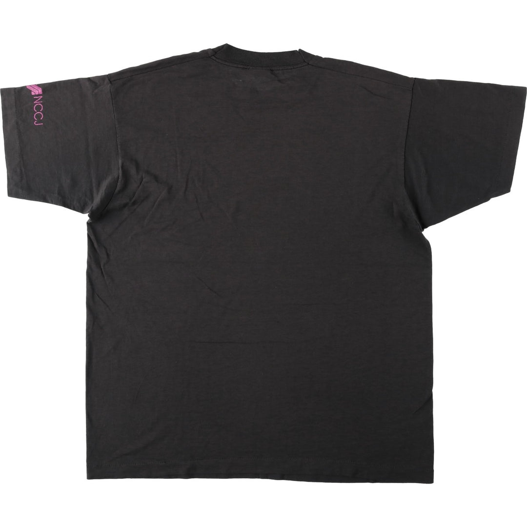 90'S Screen Stars Best Printed T-shirt Made in USA Men's XL Vintage cotton black type Vintage Second Hand