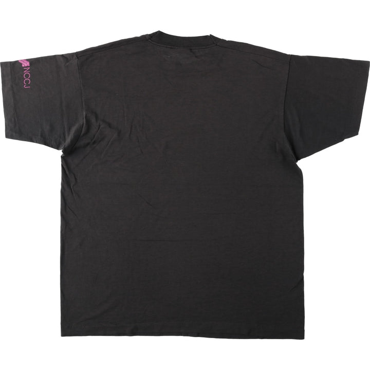90'S Screen Stars Best Printed T-shirt Made in USA Men's XL Vintage cotton black type Vintage Second Hand
