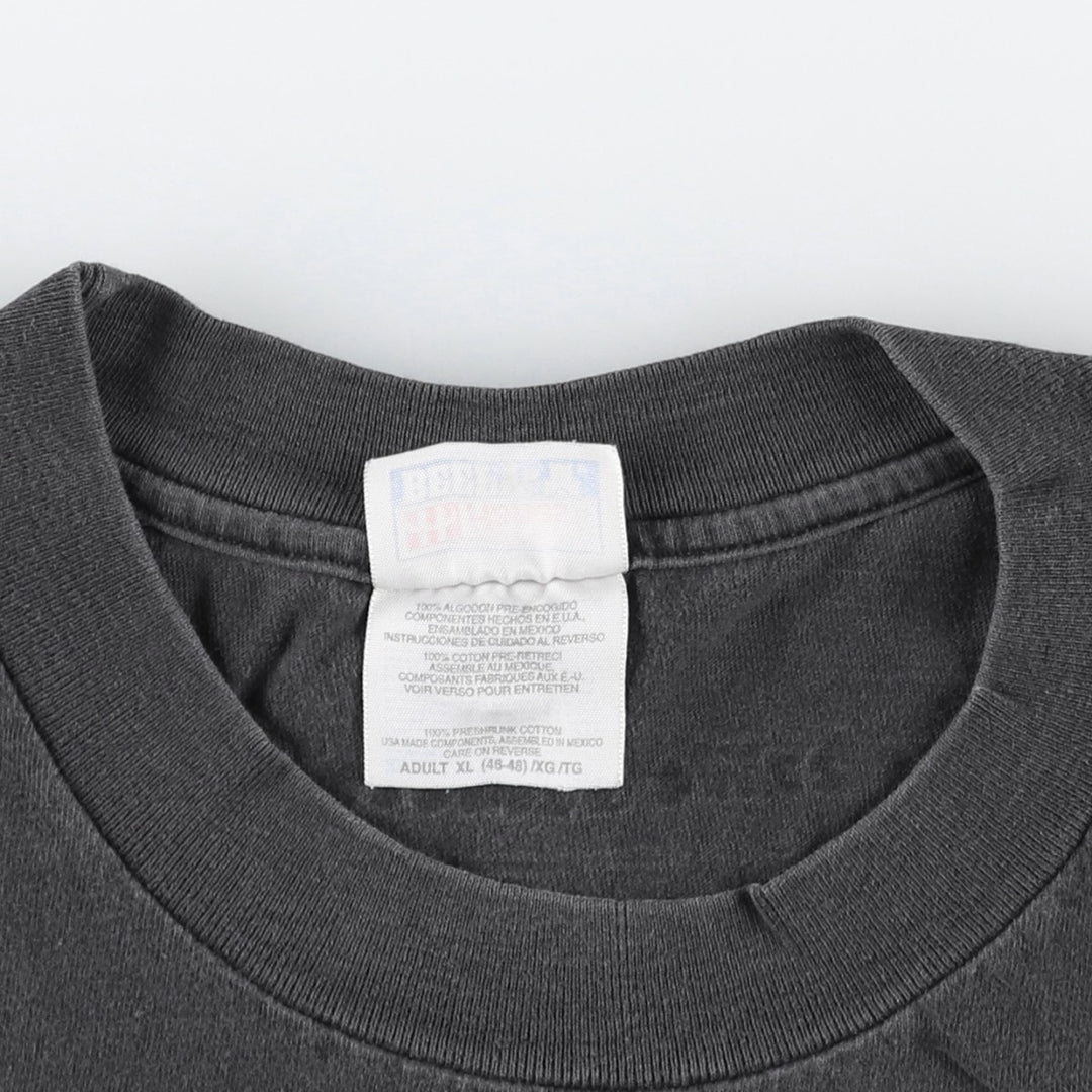 2000'S Hanes BEEFY-T OktoBEERfest '99 Print T-Shirt, Men's XL (approx.) cotton black type Vintage Second Hand
