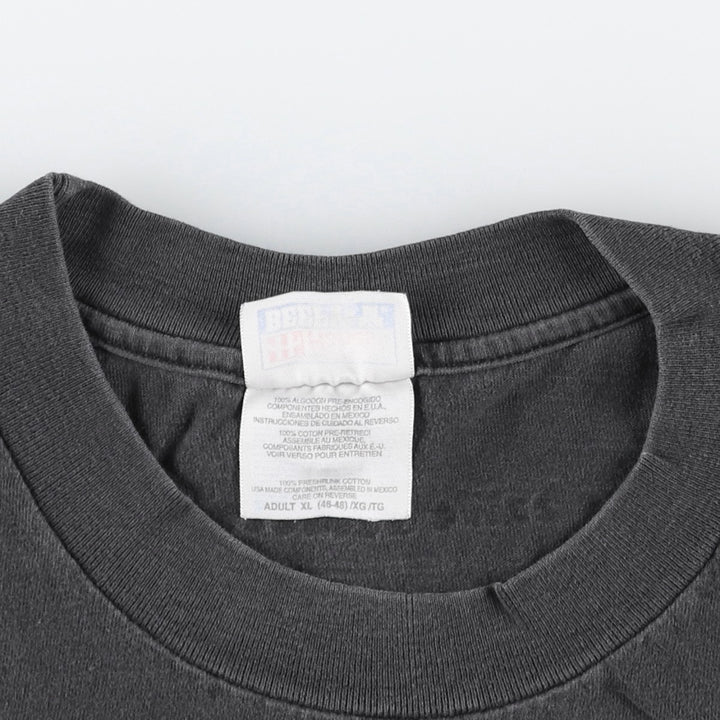2000'S Hanes BEEFY-T OktoBEERfest '99 Print T-Shirt, Men's XL (approx.) cotton black type Vintage Second Hand