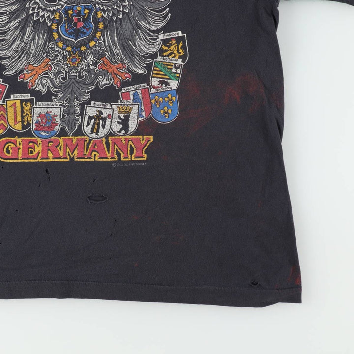 90'S Souvenir T-shirt, Men's Size S (approx.), Vintage unclear black type Vintage Second Hand