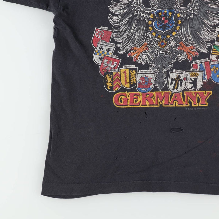 90'S Souvenir T-shirt, Men's Size S (approx.), Vintage unclear black type Vintage Second Hand
