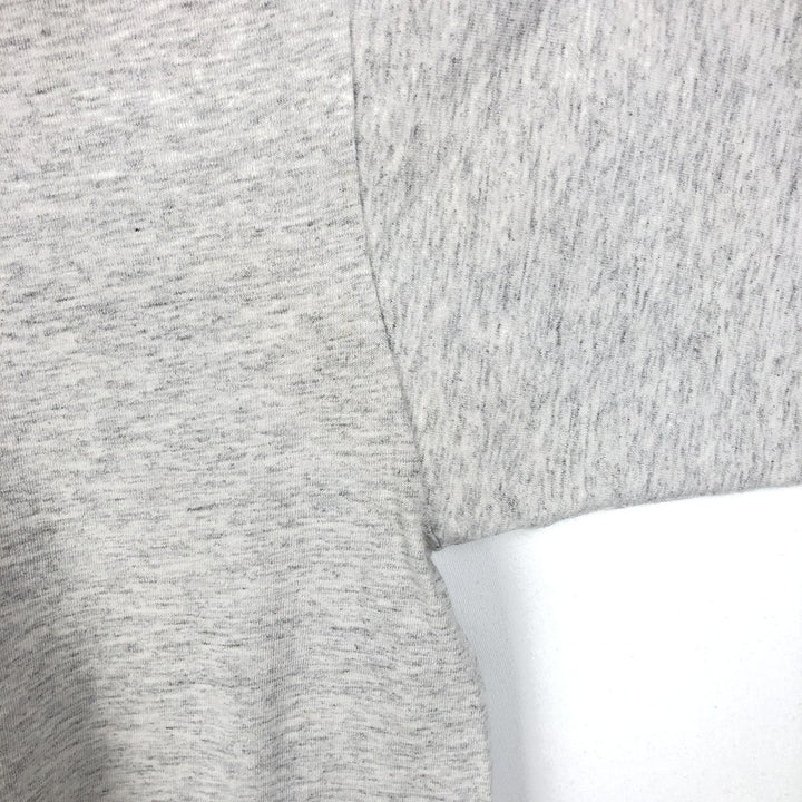 80'S Signature College T-Shirt, Made in England, Men's XL equivalent, Vintage cotton gray type Vintage Second Hand
