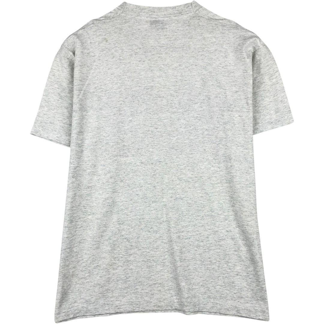 90'S Screen Stars Best College T-shirt, Made in USA, Men's XL, Vintage cotton gray type Vintage Second Hand