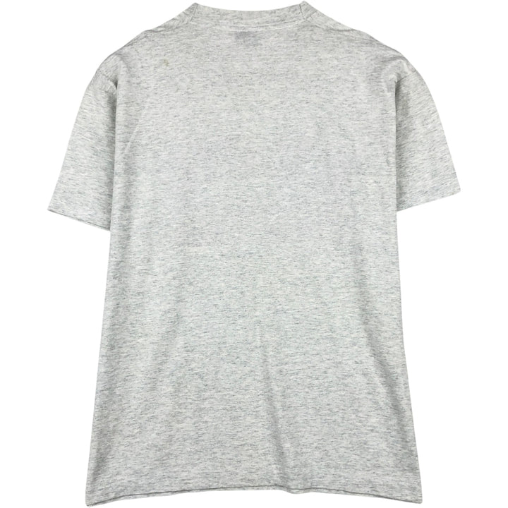 90'S Screen Stars Best College T-shirt, Made in USA, Men's XL, Vintage cotton gray type Vintage Second Hand