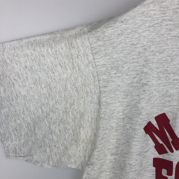90'S Screen Stars Best College T-shirt, Made in USA, Men's XL, Vintage cotton gray type Vintage Second Hand