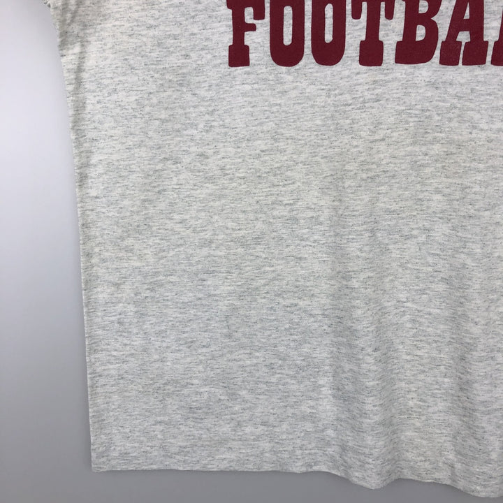 90'S Screen Stars Best College T-shirt, Made in USA, Men's XL, Vintage cotton gray type Vintage Second Hand