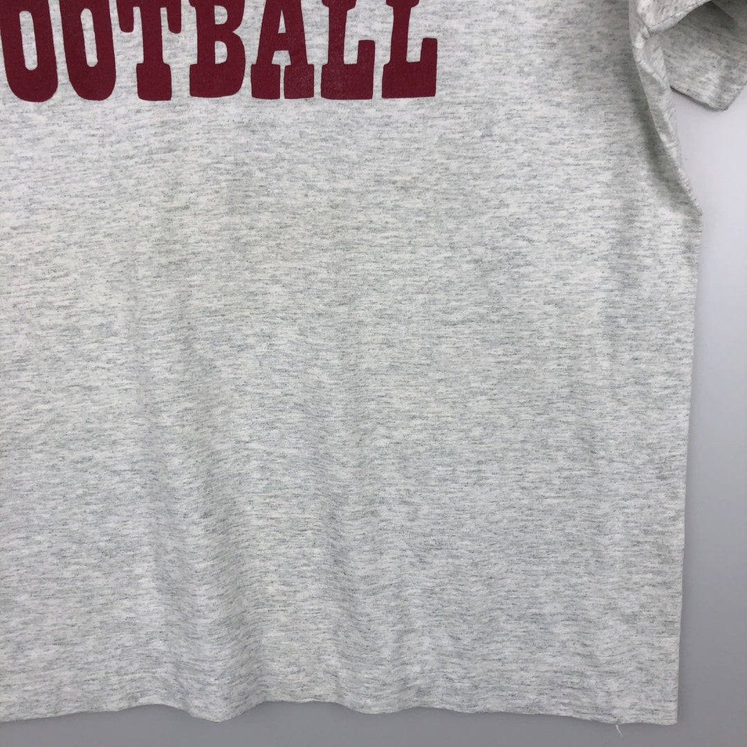 90'S Screen Stars Best College T-shirt, Made in USA, Men's XL, Vintage cotton gray type Vintage Second Hand