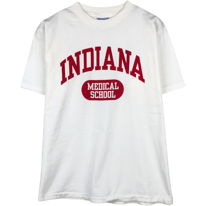 90'S ALL Sport PROWEIGHT College T-shirt, Made in USA, Men's Size L (approx.), Vintage cotton white type Vintage Second Hand
