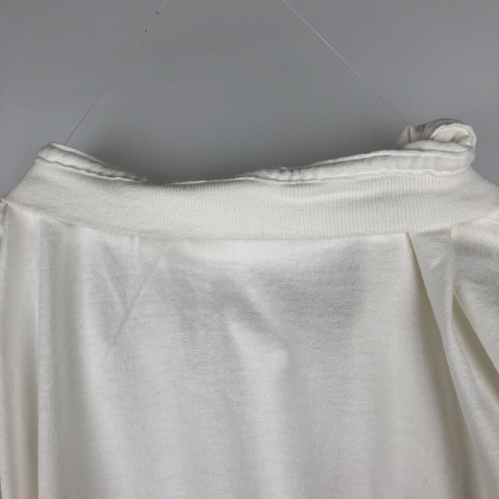 90'S ALL Sport PROWEIGHT College T-shirt, Made in USA, Men's Size L (approx.), Vintage cotton white type Vintage Second Hand