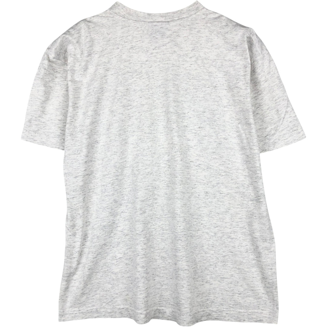 GEAR College T-shirt, Made in USA, Men's Size L cotton gray type Vintage Second Hand