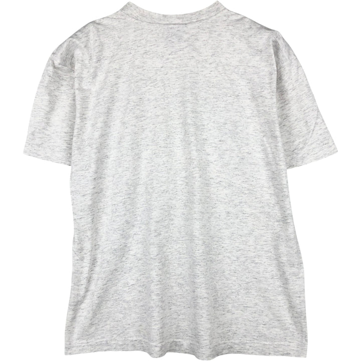 GEAR College T-shirt, Made in USA, Men's Size L cotton gray type Vintage Second Hand
