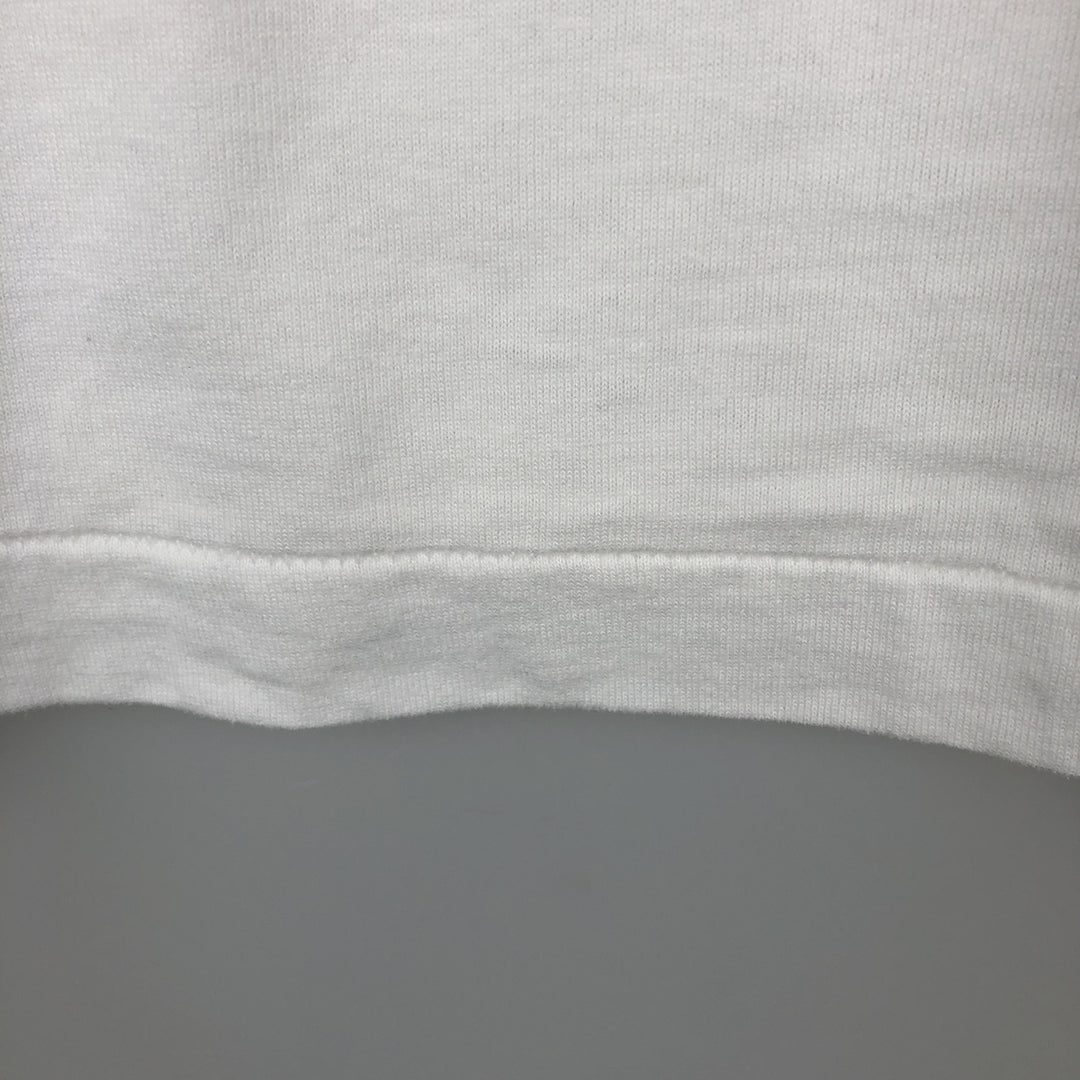 90'S Fruit of the Loom Best College T-Shirt, Men's Size L (approx.), Vintage cotton white type Vintage Second Hand