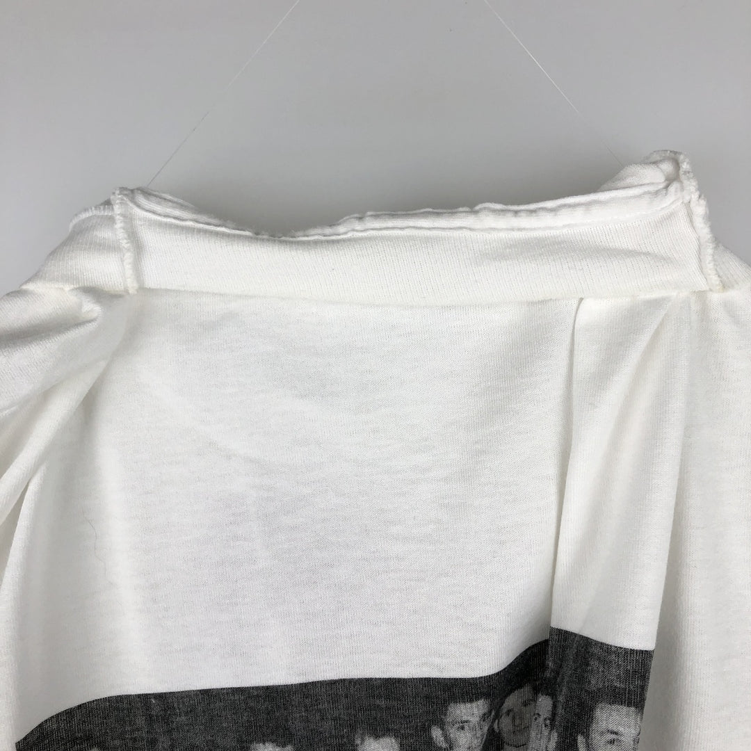 90'S Fruit of the Loom Best College T-Shirt, Men's Size L (approx.), Vintage cotton white type Vintage Second Hand