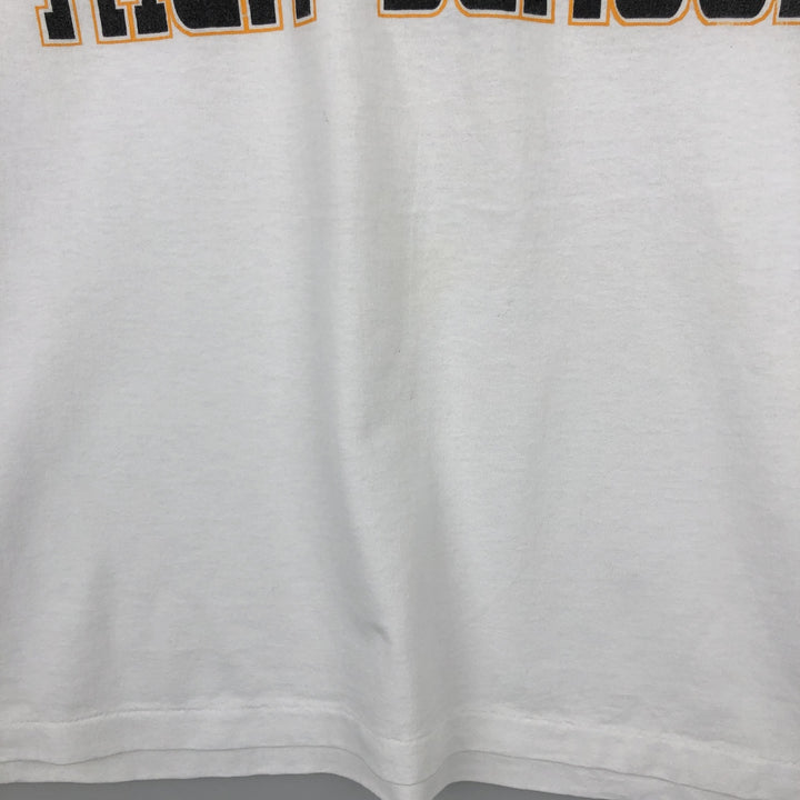 90'S Hanes HEAVYWEIGHT 50 cotton white type Vintage Second Hand