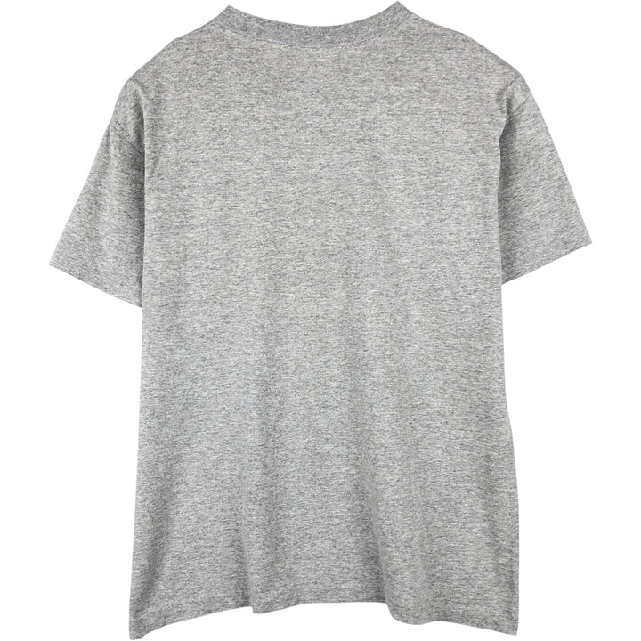 MURINA College T-shirt, Made in USA, Men's XL equivalent. cotton gray type Vintage Second Hand