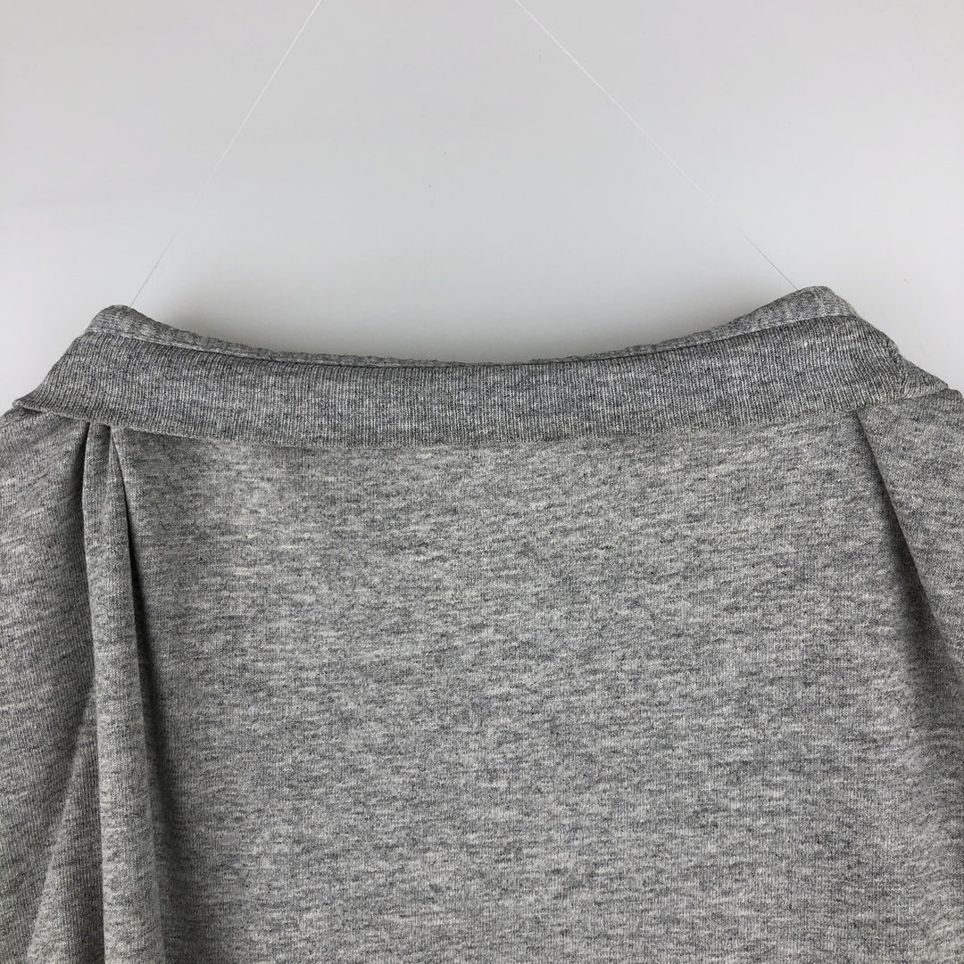 MURINA College T-shirt, Made in USA, Men's XL equivalent. cotton gray type Vintage Second Hand