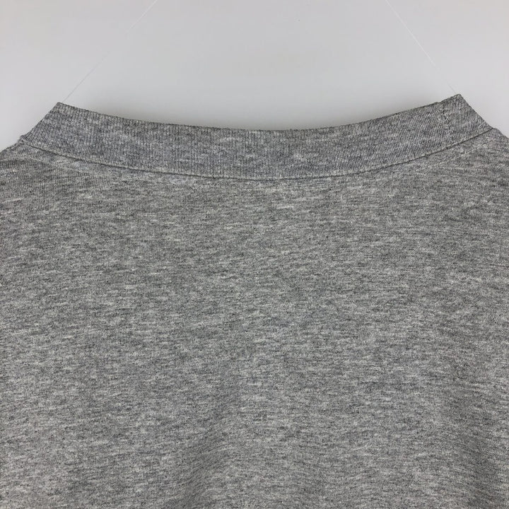 MURINA College T-shirt, Made in USA, Men's XL equivalent. cotton gray type Vintage Second Hand