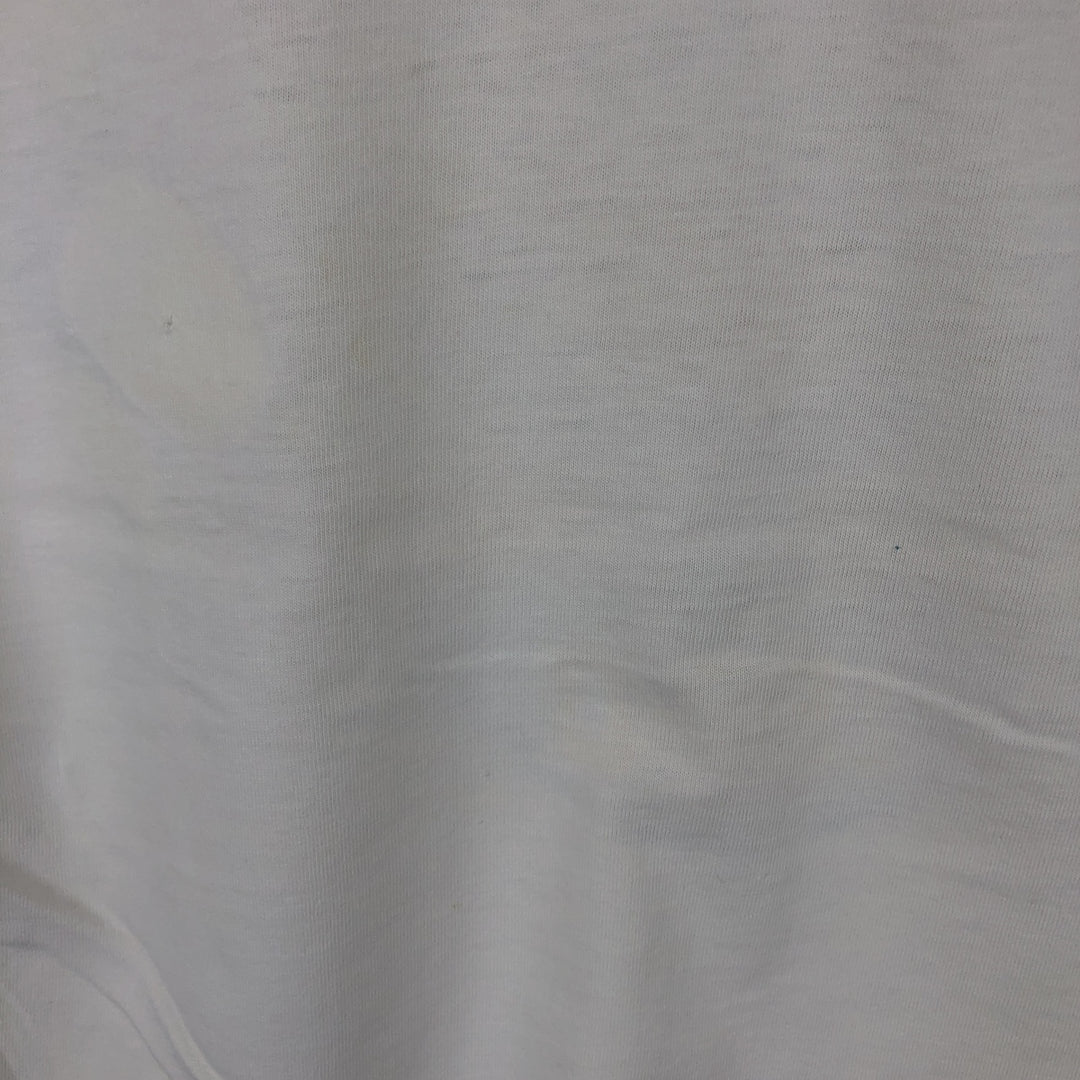 90'S Logo Motion College T-Shirt, Made in USA, Men's Size L (Equivalent), Vintage cotton white type Vintage Second Hand