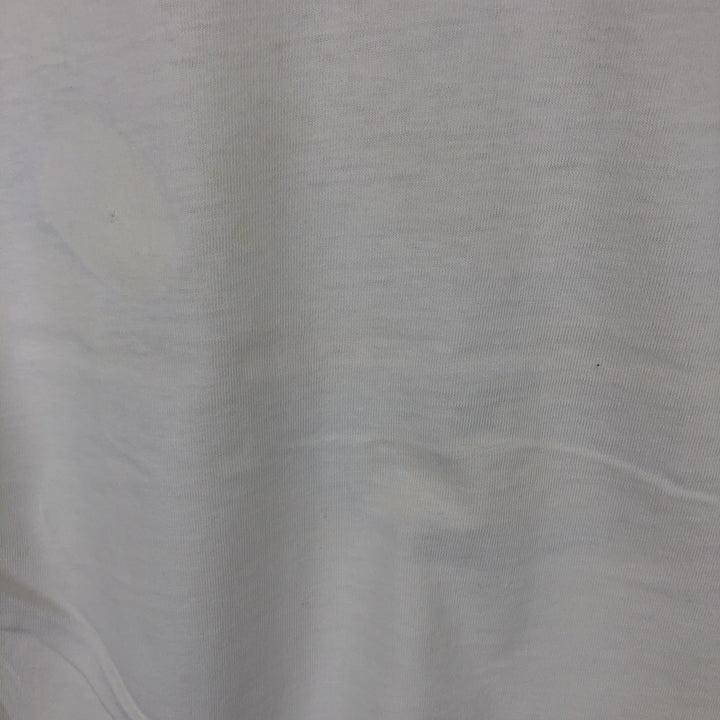 90'S Logo Motion College T-Shirt, Made in USA, Men's Size L (Equivalent), Vintage cotton white type Vintage Second Hand