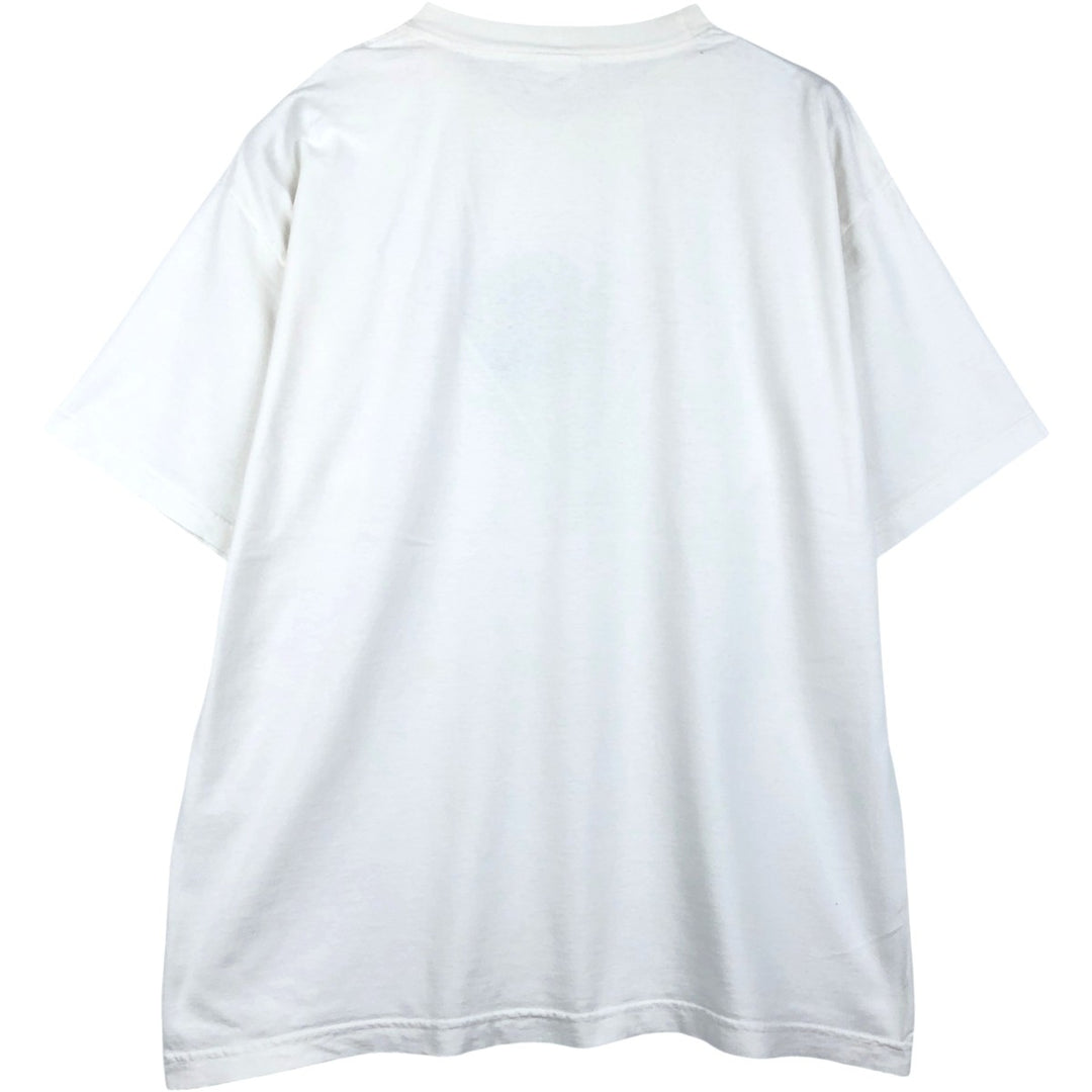 90'S Alstyle PLANET HOLLYWOOD Advertising T-shirt, Men's XL equivalent, Vintage cotton white type Vintage Second Hand