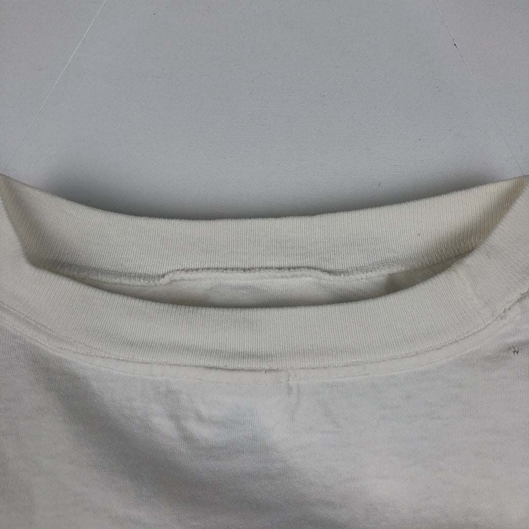 90'S Alstyle PLANET HOLLYWOOD Advertising T-shirt, Men's XL equivalent, Vintage cotton white type Vintage Second Hand