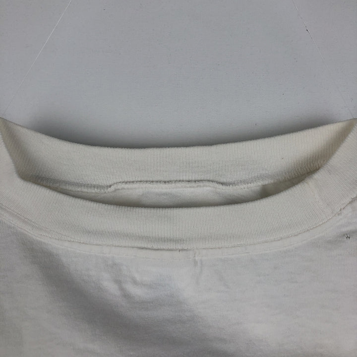 90'S Alstyle PLANET HOLLYWOOD Advertising T-shirt, Men's XL equivalent, Vintage cotton white type Vintage Second Hand