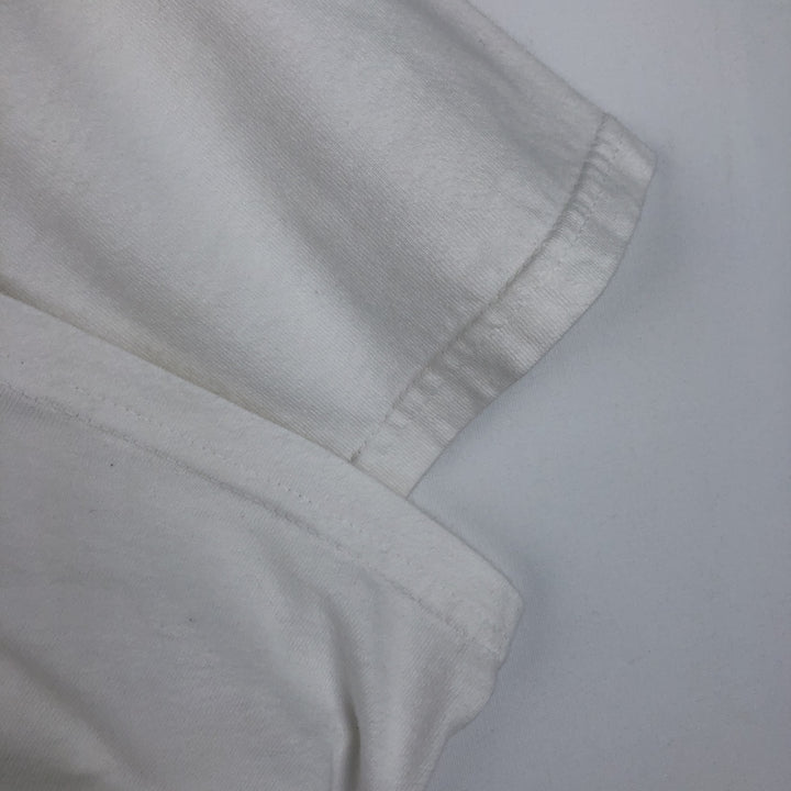 2000'S Hanes BEEFY-T IN-N-OUT BURGER advertising T-shirt, men's size XL (approx.) cotton white type Vintage Second Hand