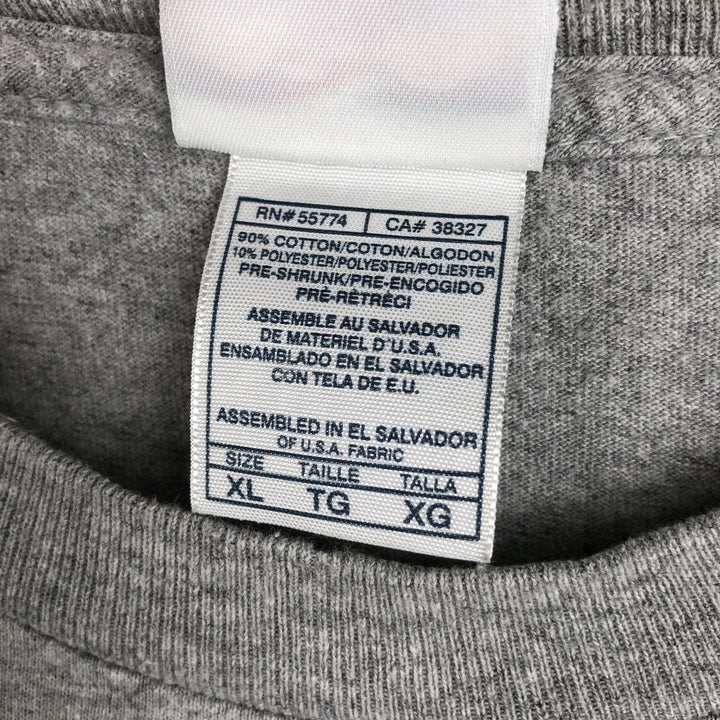 2000'S BUBBA GUMP SHRIMP Advertising T-Shirt, Men's XL (approx.) cotton gray type Vintage Second Hand