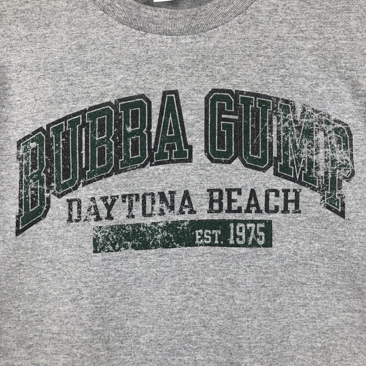 2000'S BUBBA GUMP SHRIMP Advertising T-Shirt, Men's XL (approx.) cotton gray type Vintage Second Hand
