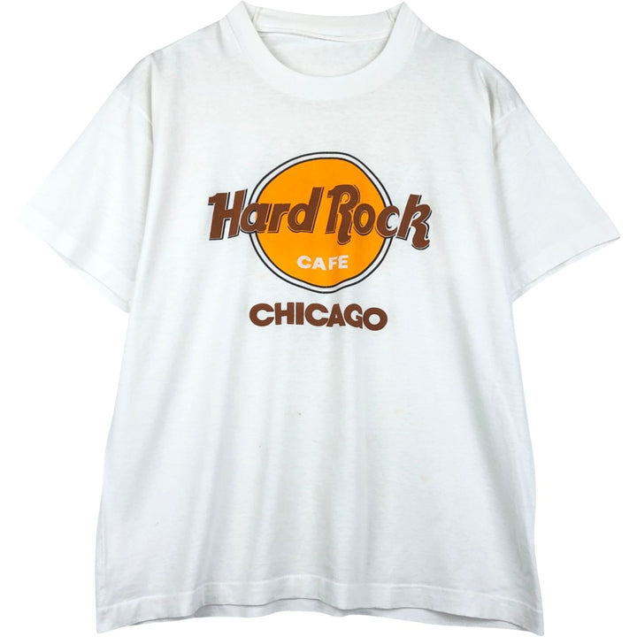 Vintage 90'S Hard Rock Cafe advertising t-shirt, men's size M. unclear white type Vintage Second Hand