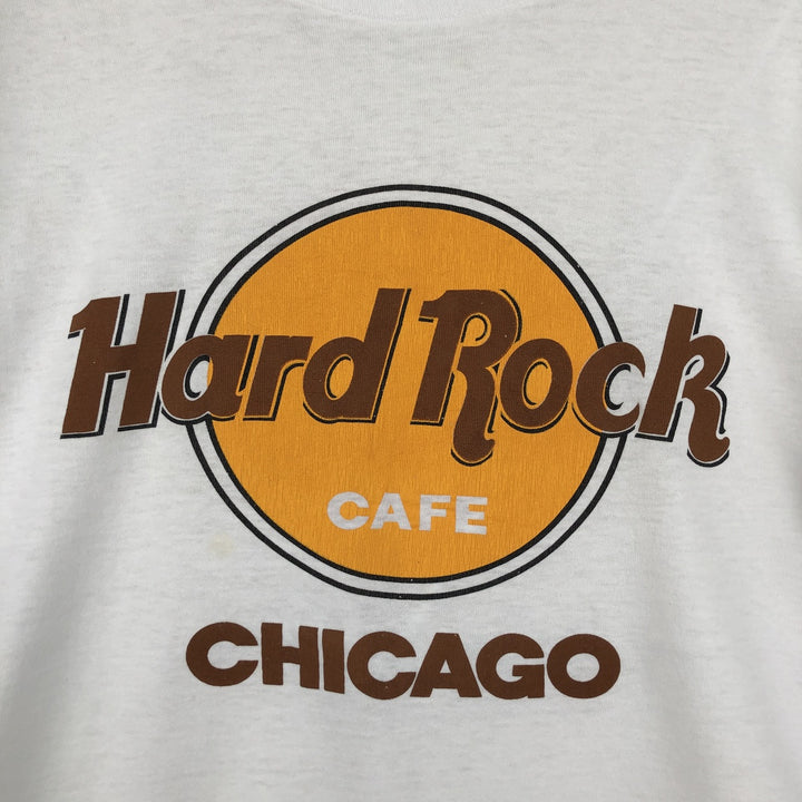Vintage 90'S Hard Rock Cafe advertising t-shirt, men's size M. unclear white type Vintage Second Hand