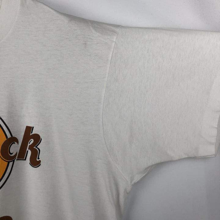 Vintage 90'S Hard Rock Cafe advertising t-shirt, men's size M. unclear white type Vintage Second Hand