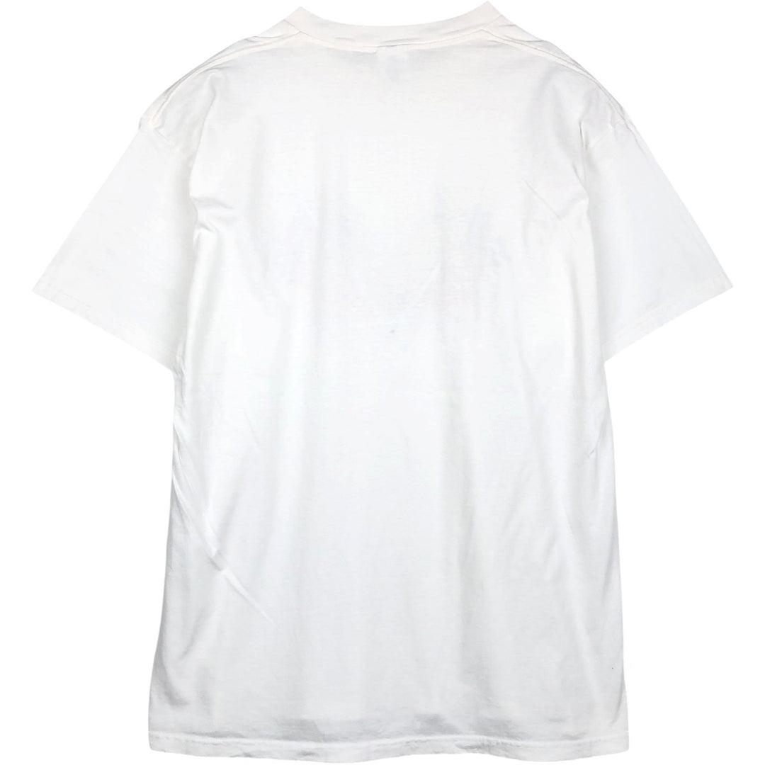90s-00'S Delta Budweiser NASCAR advertising T-shirt, men's size XL (approx.) cotton white type Vintage Second Hand
