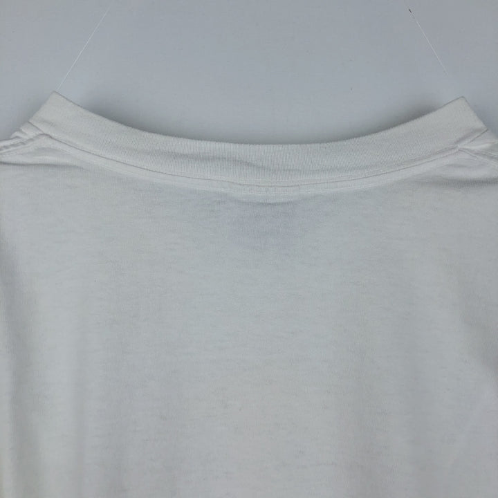 90'S HARD ROCK CAFE Hard Rock Cafe Advertising T-shirt Made in USA Men's L Vintage cotton white type Vintage Second Hand