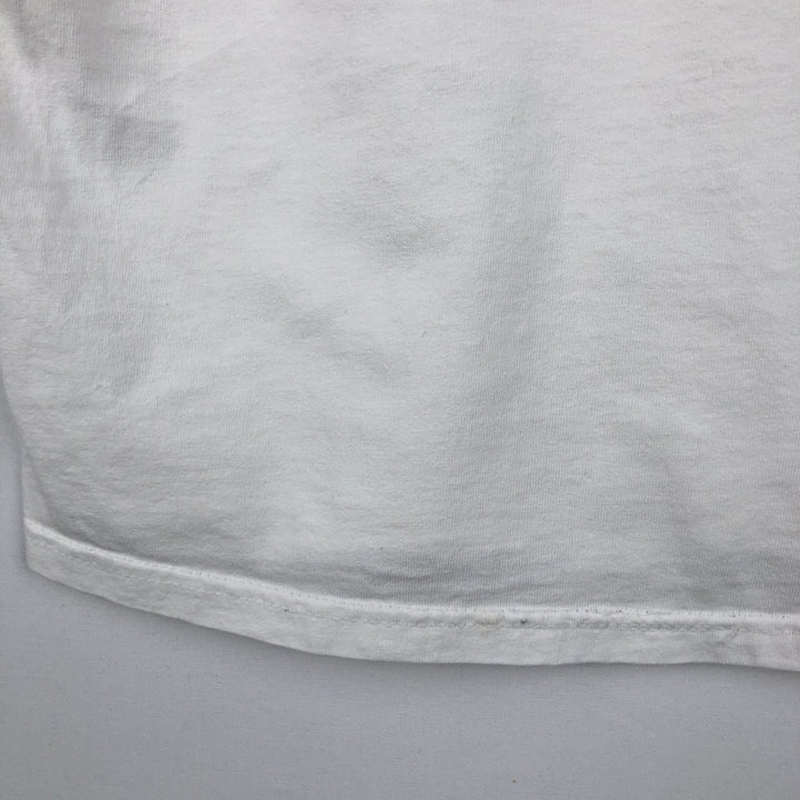 90'S HARD ROCK CAFE Hard Rock Cafe Advertising T-shirt Made in USA Men's L Vintage cotton white type Vintage Second Hand