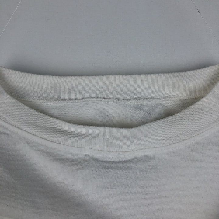 90'S HARD ROCK CAFE Hard Rock Cafe Advertising T-shirt Made in USA Men's L Vintage cotton white type Vintage Second Hand