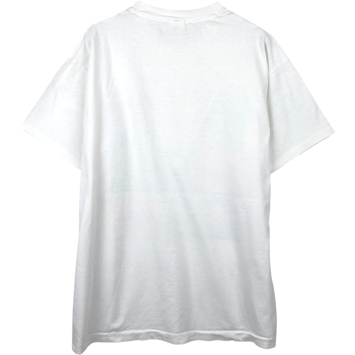 90'S Fruit of the Loom Hard Rock Cafe advertising t-shirt, made in Canada, men's size XL equivalent. cotton white type Vintage Second Hand
