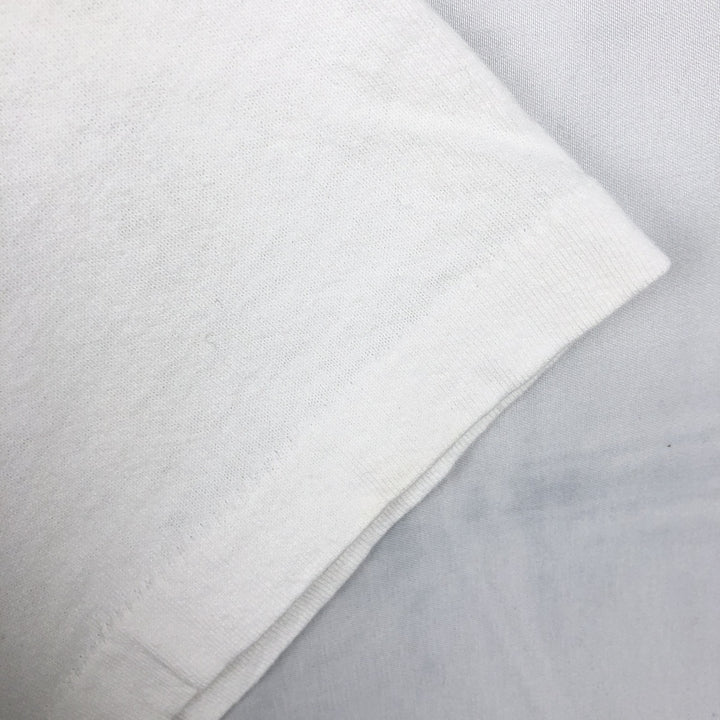 90'S Fruit of the Loom Hard Rock Cafe advertising t-shirt, made in Canada, men's size XL equivalent. cotton white type Vintage Second Hand