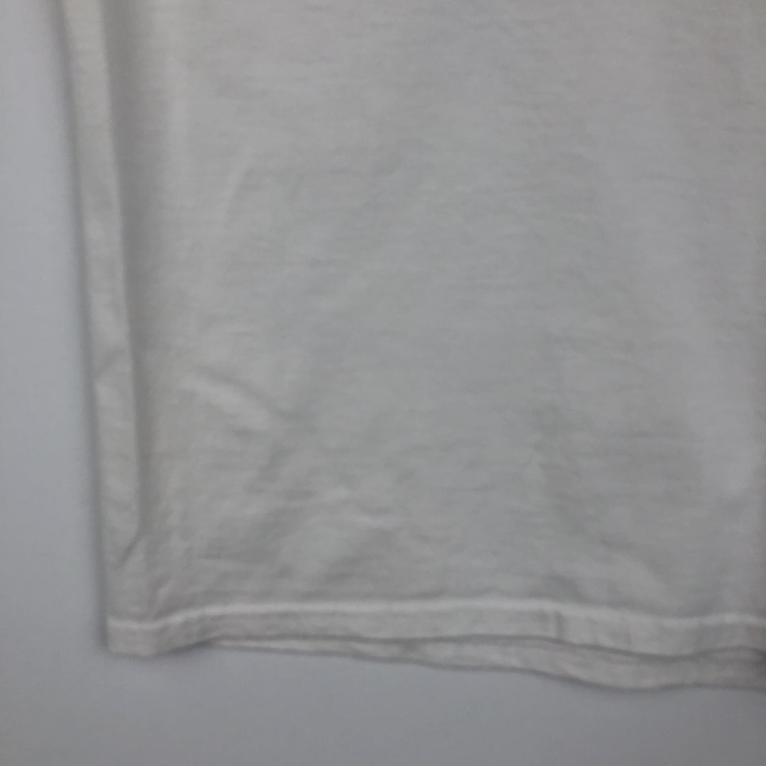 90s-00'S BMW advertising T-shirt, made in USA, men's size L (approx.) cotton white type Vintage Second Hand