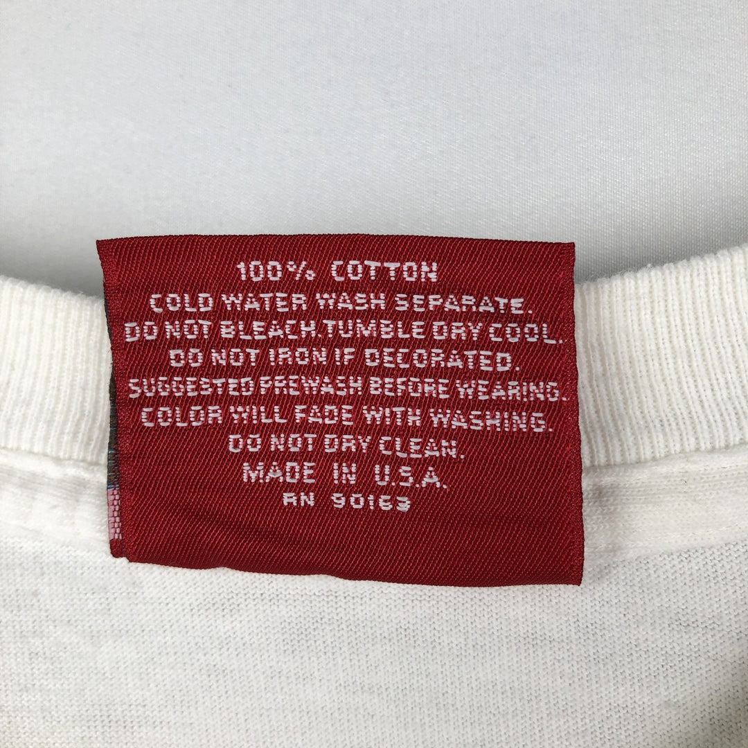 90'S MARLBORO COUNTRY STORE Marlboro Advertising T-shirt, Made in USA, Men's XL equivalent, Vintage cotton white type Vintage Second Hand