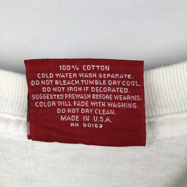 90'S MARLBORO COUNTRY STORE Marlboro Advertising T-shirt, Made in USA, Men's XL equivalent, Vintage cotton white type Vintage Second Hand