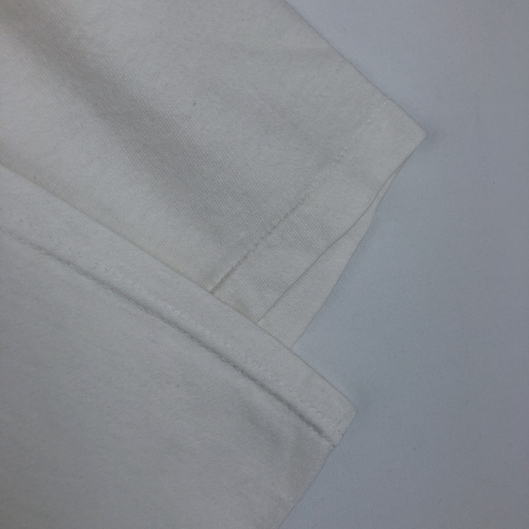 90'S Hanes BEEFY-T Mastercard Advertising T-Shirt, Men's Size L (approx.), Vintage cotton white type Vintage Second Hand
