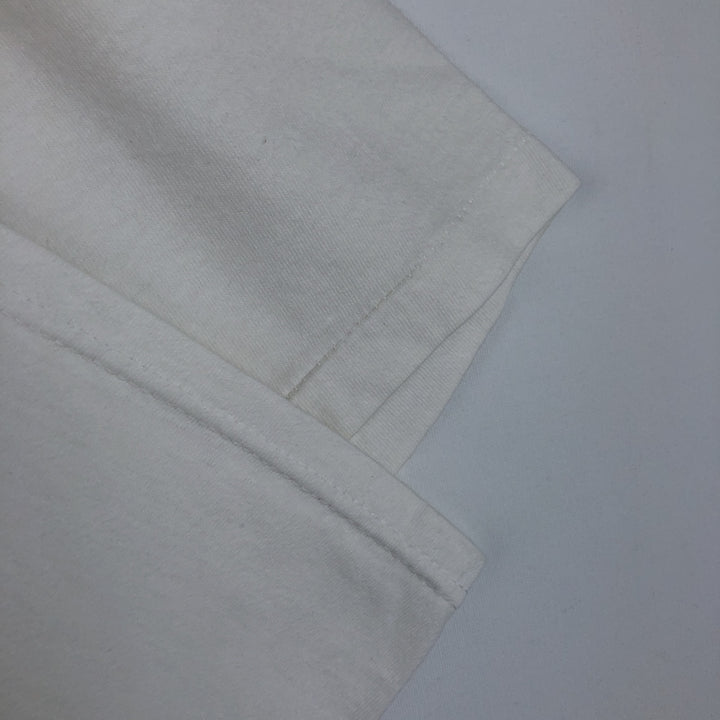 90'S Hanes BEEFY-T Mastercard Advertising T-Shirt, Men's Size L (approx.), Vintage cotton white type Vintage Second Hand