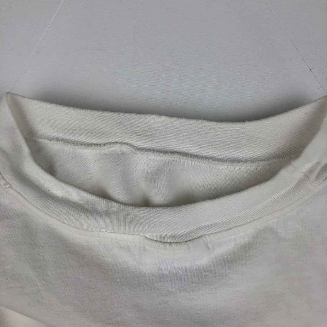 90'S Hanes BEEFY-T Mastercard Advertising T-Shirt, Men's Size L (approx.), Vintage cotton white type Vintage Second Hand