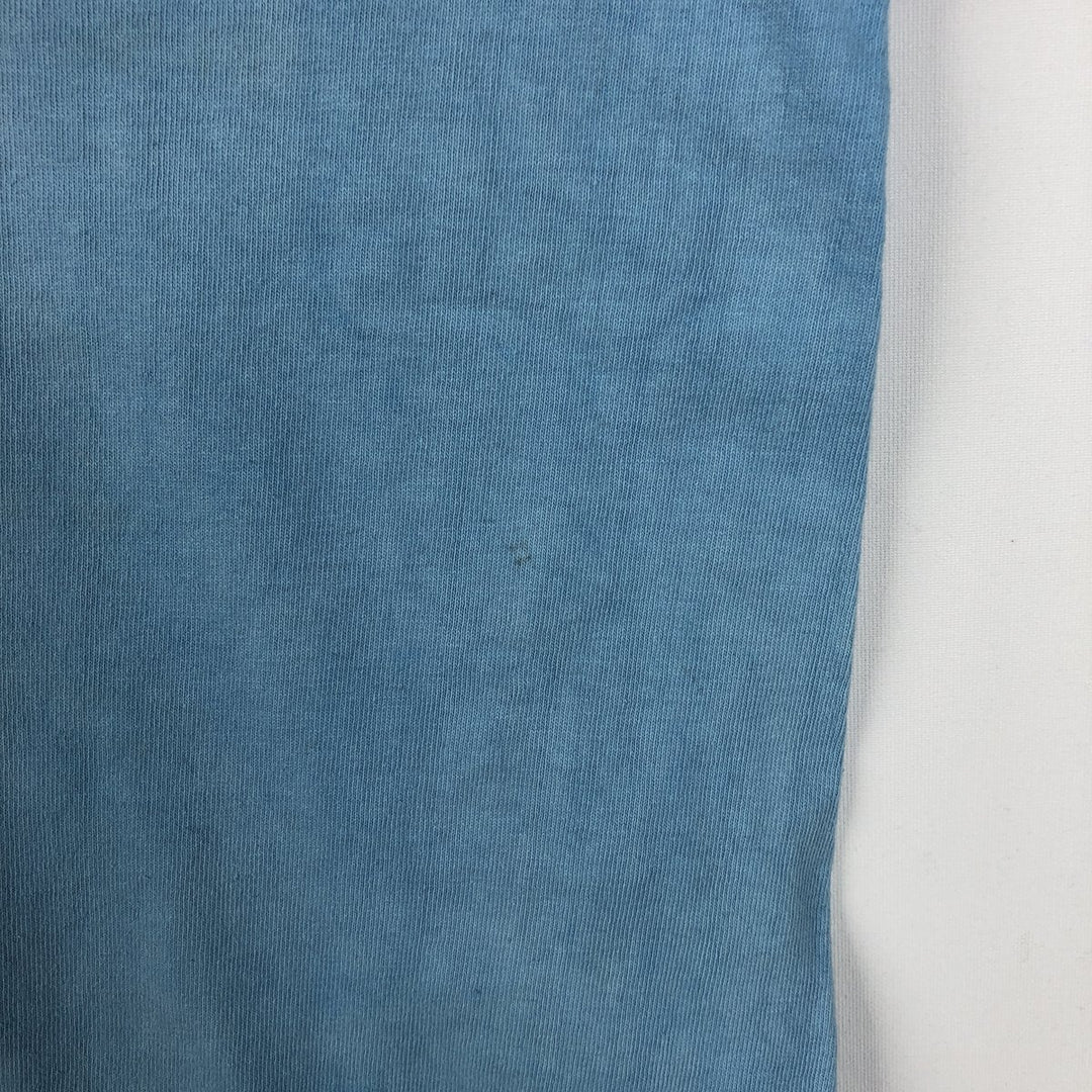 90'S TENNESSEE RIVER GOLD Print T-Shirt, Made in USA, Men's XXL equivalent, Vintage cotton Blue type light blue Vintage Second Hand
